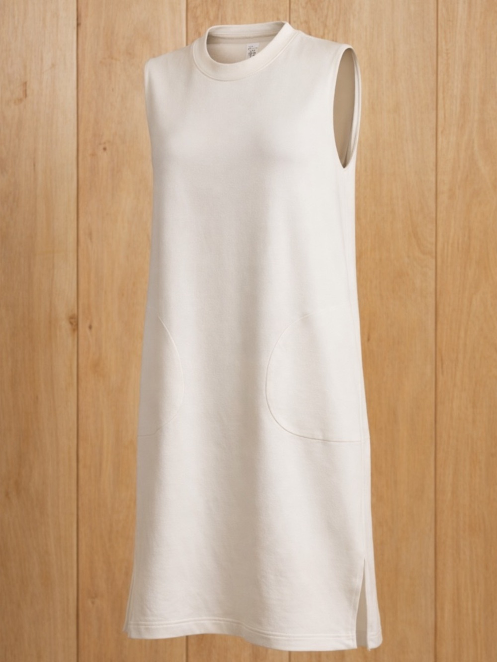 SPANX AirEssentials Sleeveless White Shift Dress Size Small